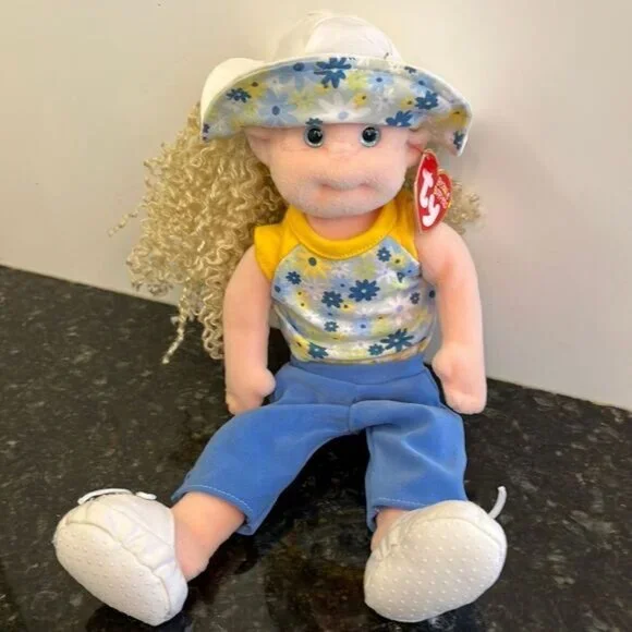 Vintage Ty Beanie Boppers Dolls - Beanie Babies Doll- Precious Penny - Picture 1 of 9